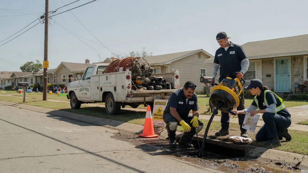 Drain Cleaning in Box Springs, GA near me